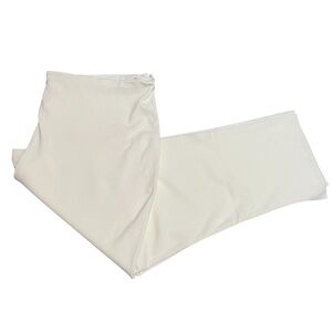 Carmen‎ Marc Valvo Womans 3X Womens Ivory Side Zip Cocktail Pants